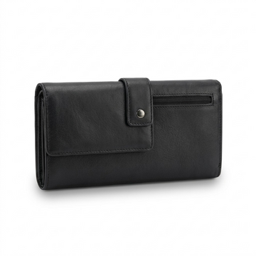 Portefeuille quatre volets South Beach RFID noir – Mancini, référence 6700369-BLACK