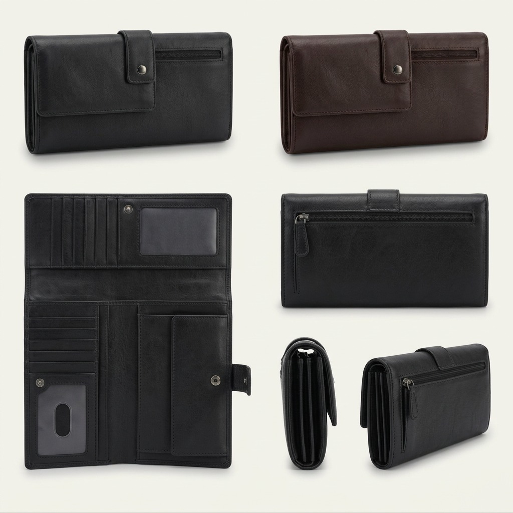 Mancini – Portefeuille quatre volets South Beach RFID noir — vue complémentaire 7, réf. 6700369-BLACK