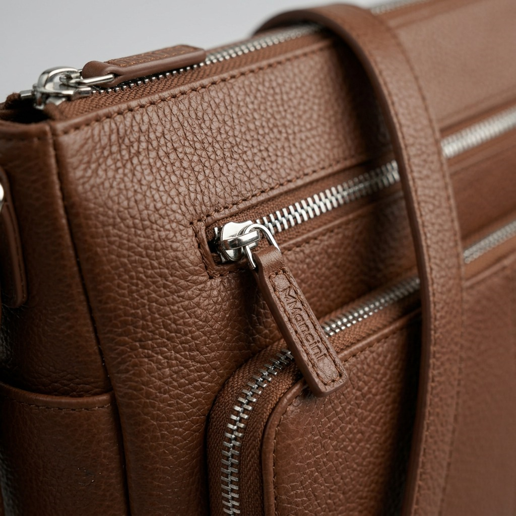 Sac à bandoulière June brun – Mancini, référence HBP1081-BROWN