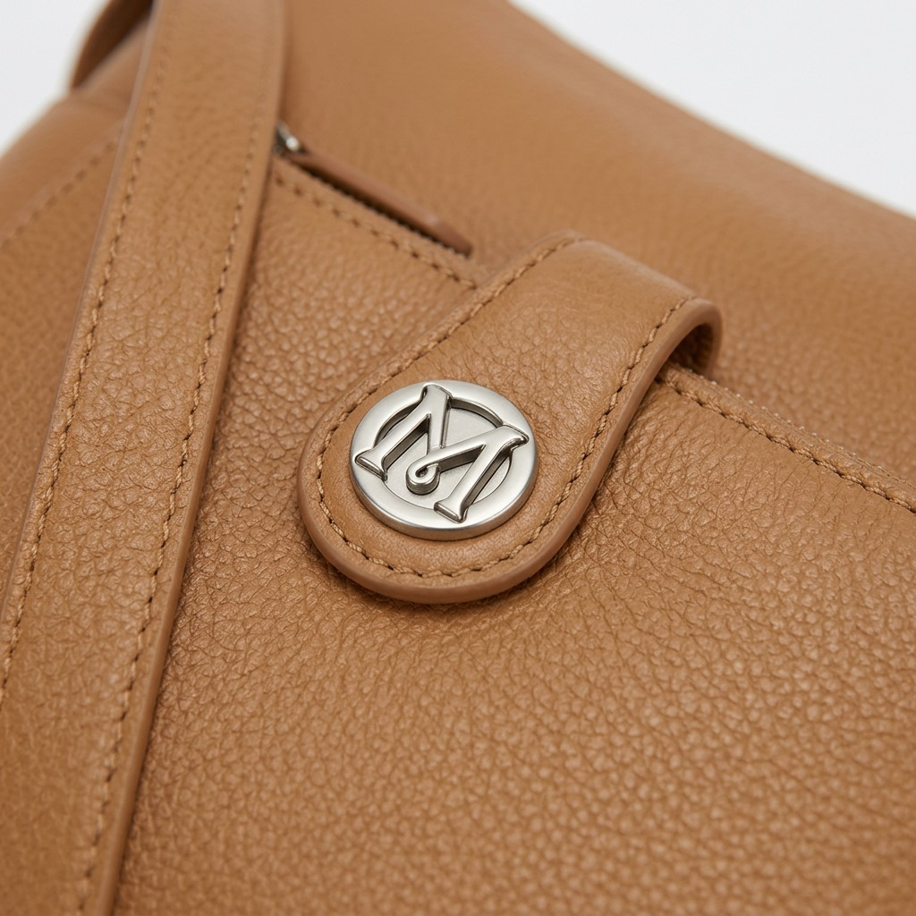 Sac à bandoulière Elizabeth camel – Mancini, référence HBP1086-CAMEL