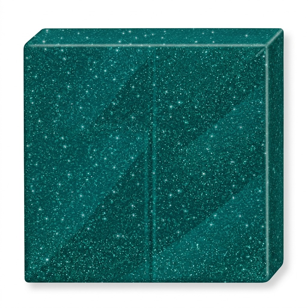 FIMO Effect Galaxy – Pâte verte 57 g, réf. 8010-562 — vue du produit sur fond clair
