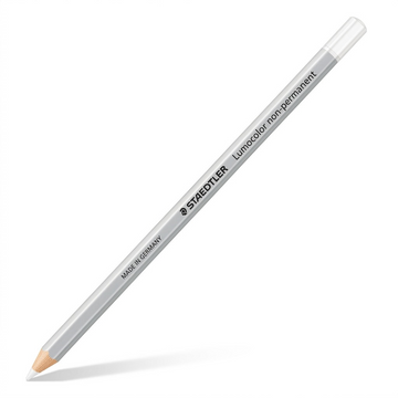 STAEDTLER Omnichrom – Crayon blanc, réf. 108-0-10 — vue du produit sur fond clair