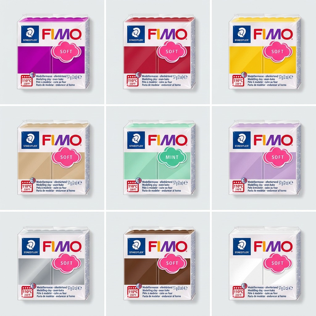 FIMO Soft – Pâte pourpre 57 g, réf. 8020-61 — vue 5