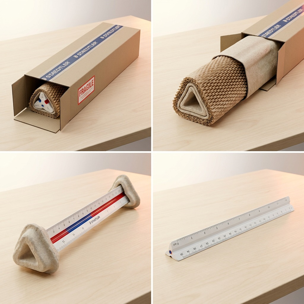 STAEDTLER – Règle triangulaire en plastique, réf. 98719-31BK — vue 7
