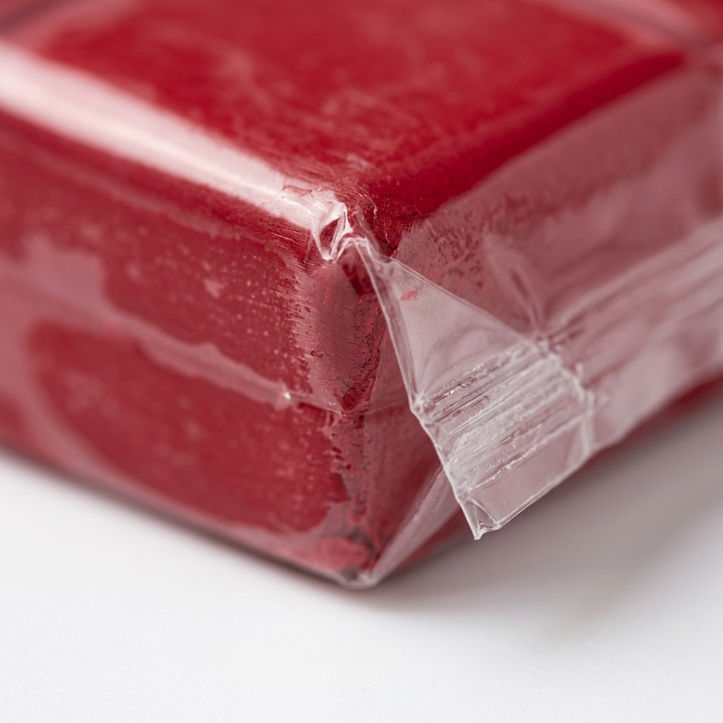 FIMO Soft – Pâte rouge cerise 57 g, réf. 8020-26 — vue rapprochée