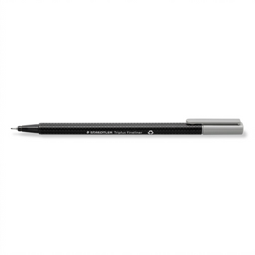 STAEDTLER triplus fineliner – Fineliner 0,3 mm gris, réf. 334-82-A7 — vue sur fond clair