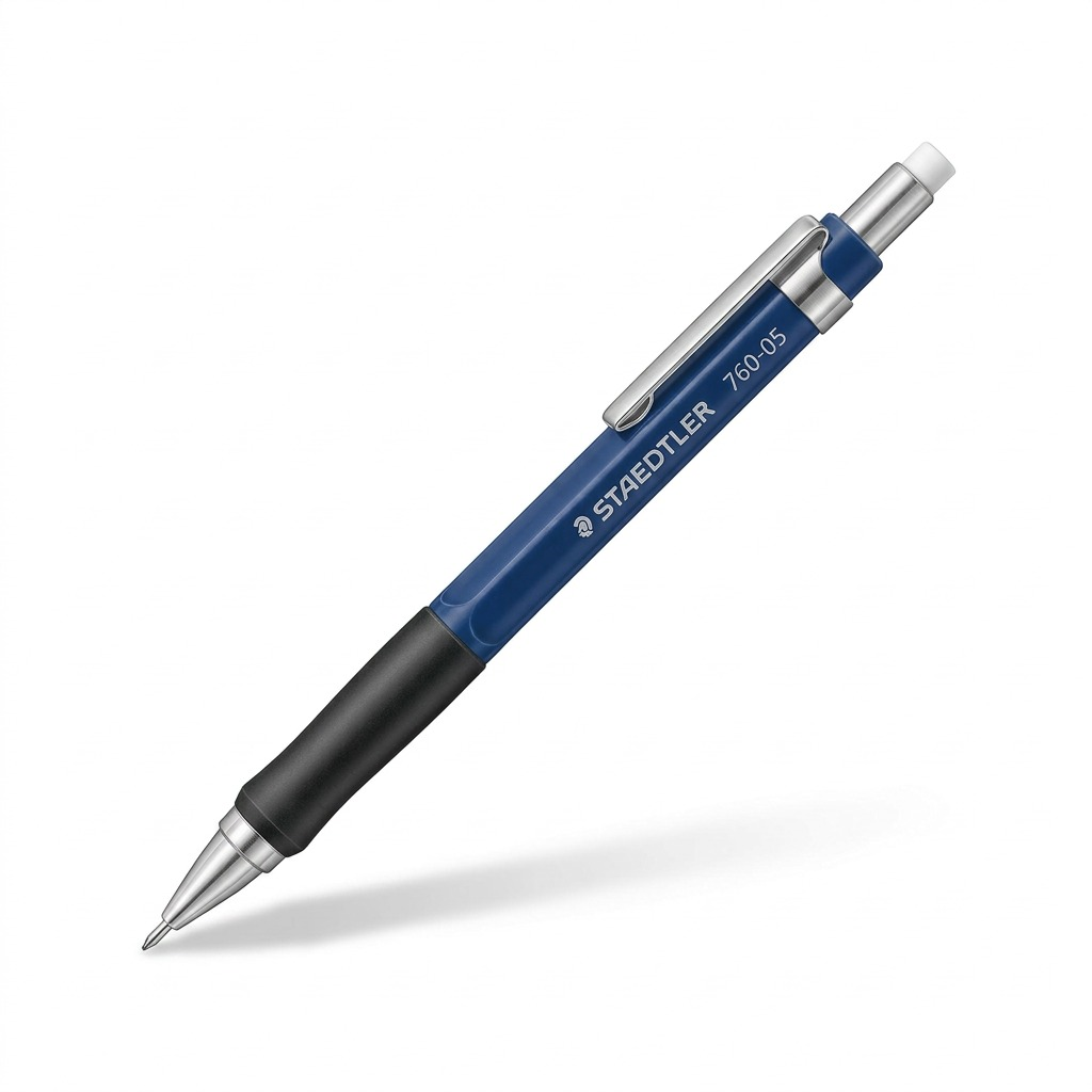 STAEDTLER – Porte-mine graphite 0,5 mm, réf. 760-05 — vue sur fond clair