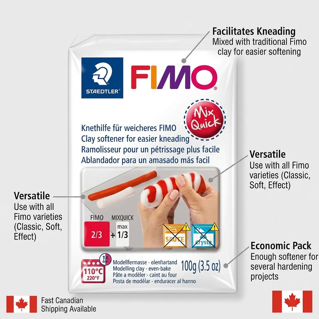 FIMO Mix Quick – Pâte à malaxer, réf. 8026 — vue 6