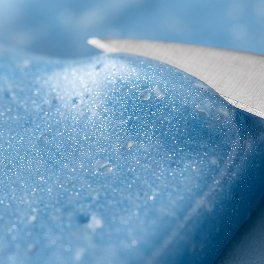 FIMO Effect – Pâte agate bleue 57 g, réf. 8020-386 — vue rapprochée