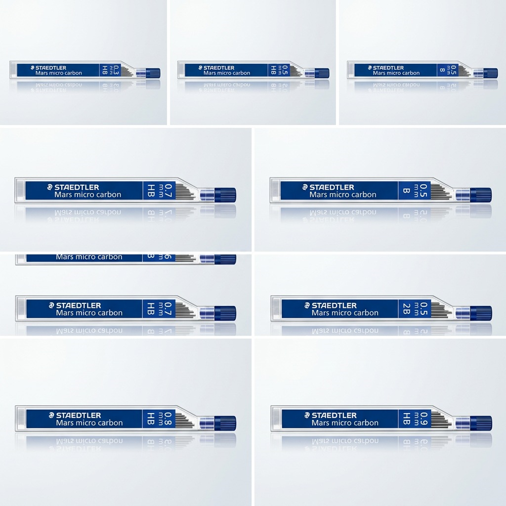 STAEDTLER Mars micro – Mines 0,7 mm HB, réf. 250-07-HB-02 — vue du produit 5