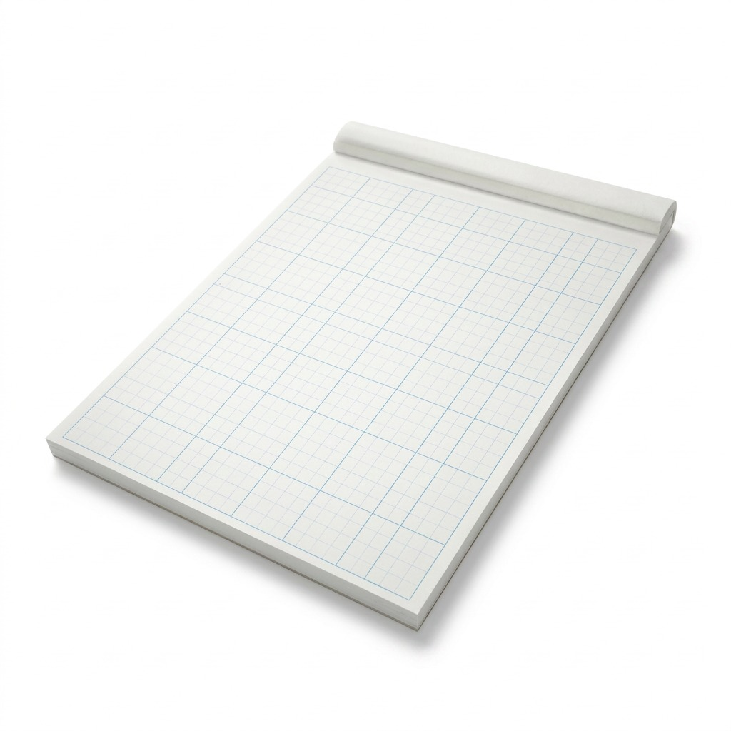 STAEDTLER – Bloc de papier quadrillé 8,5 × 11 po, réf. 937-811P4-02 — vue 1