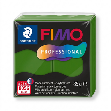 FIMO Professional – Pâte vert feuille 57 g, réf. 8040-57 — vue de détail