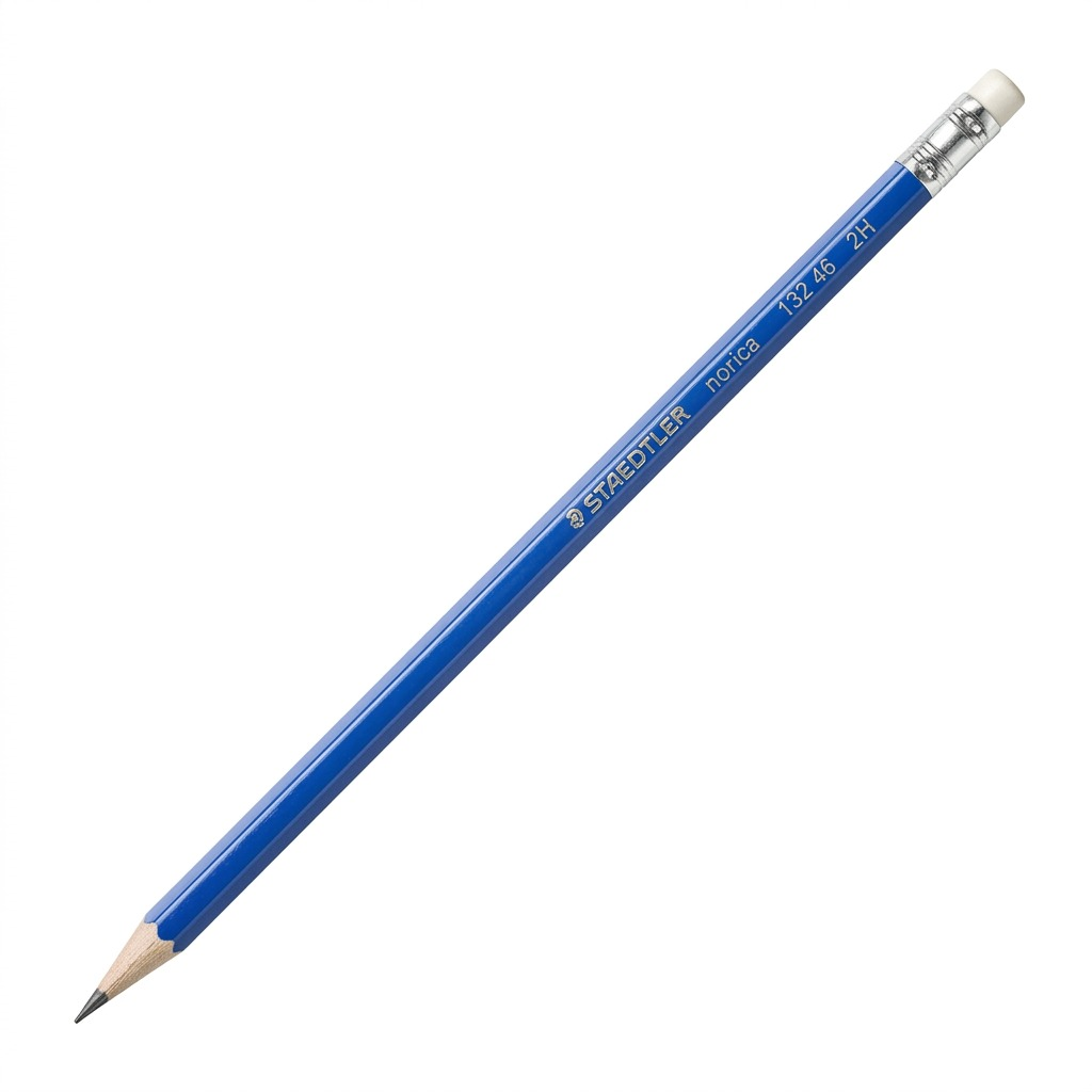 STAEDTLER Norica – crayons graphite 2H, réf. 132462HC1202 — vue du produit sur fond clair