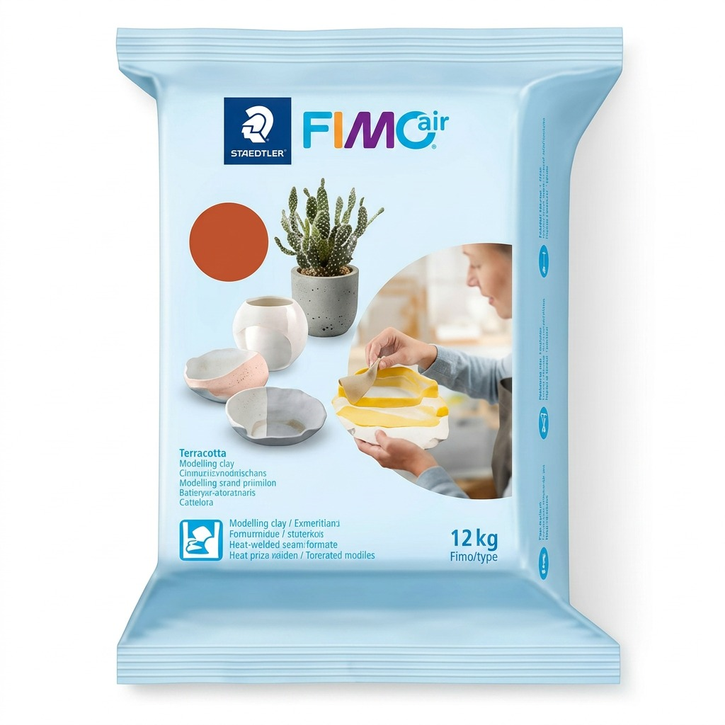 FIMOair – Pâte terre cuite 1 kg, réf. 8101-76 — vue sur fond clair