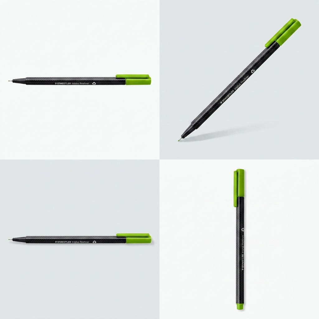 STAEDTLER triplus fineliner – Fineliner 0,3 mm vert saule, réf. 334-51-A7 — vue 5