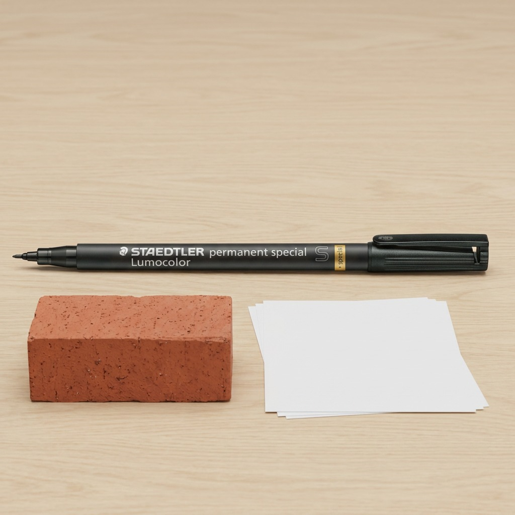 High-resolution hero shot of STAEDTLER Lumocolor permanent special marker.