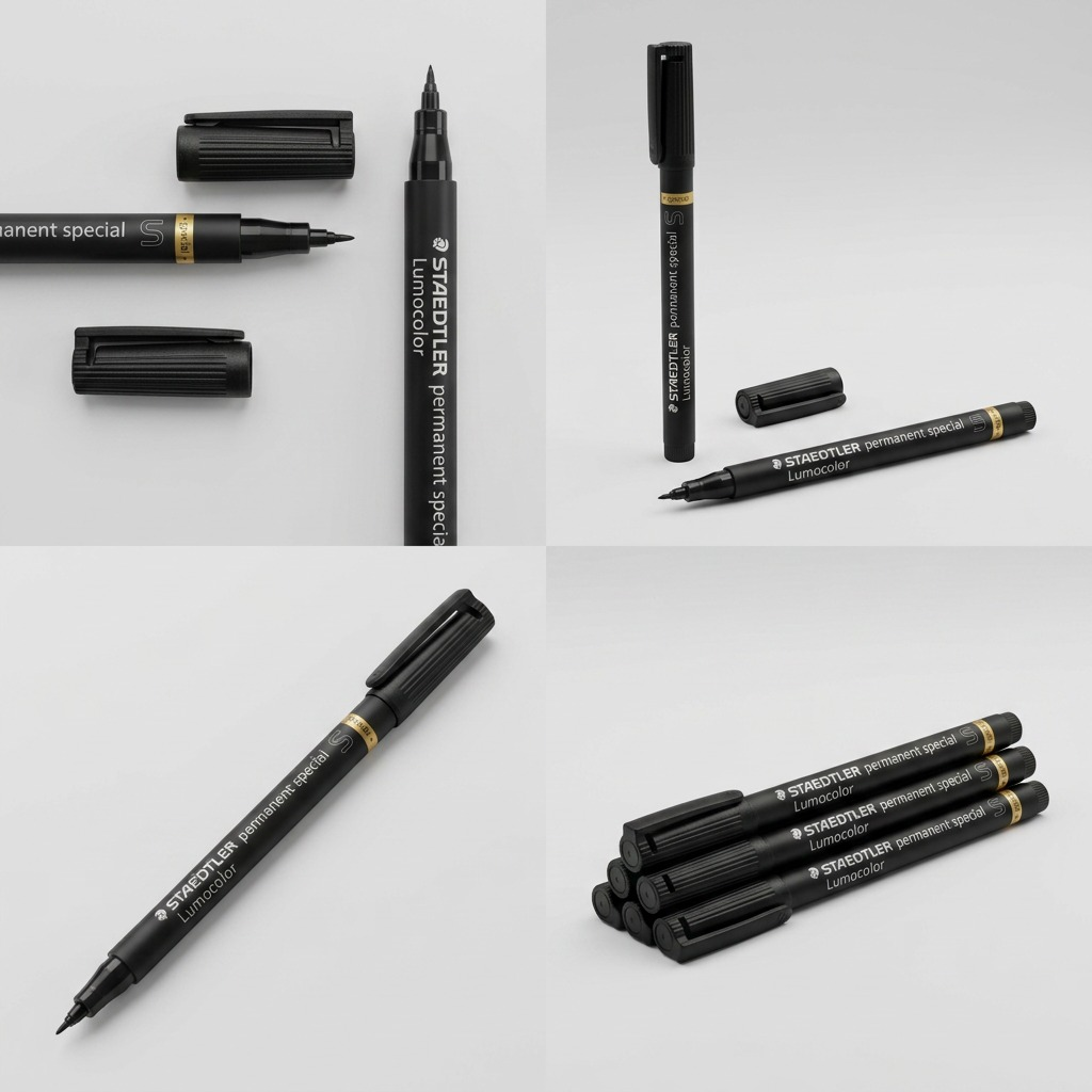 STAEDTLER Lumocolor Special – Marqueur permanent superfin noir, réf. 319-S-9-10 — vue du produit 5