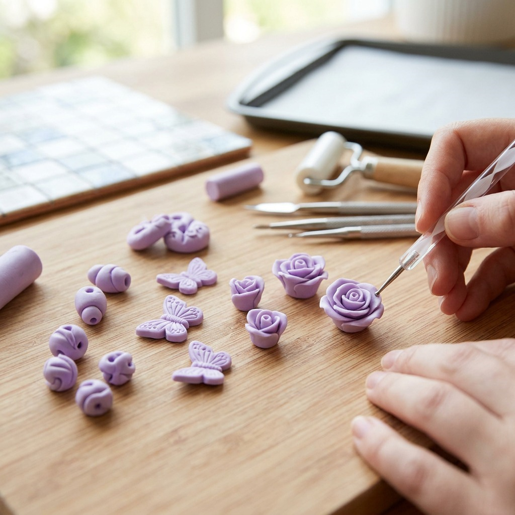 FIMO Professional – Pâte lavande 57 g, réf. 8005-62 — vue rapprochée
