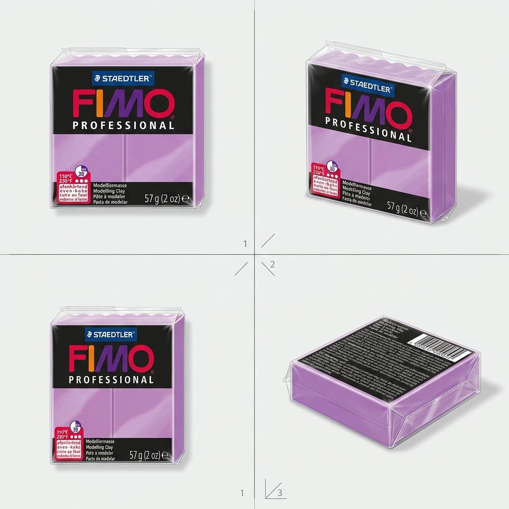 FIMO Professional – Pâte lavande 57 g, réf. 8005-62 — vue 5