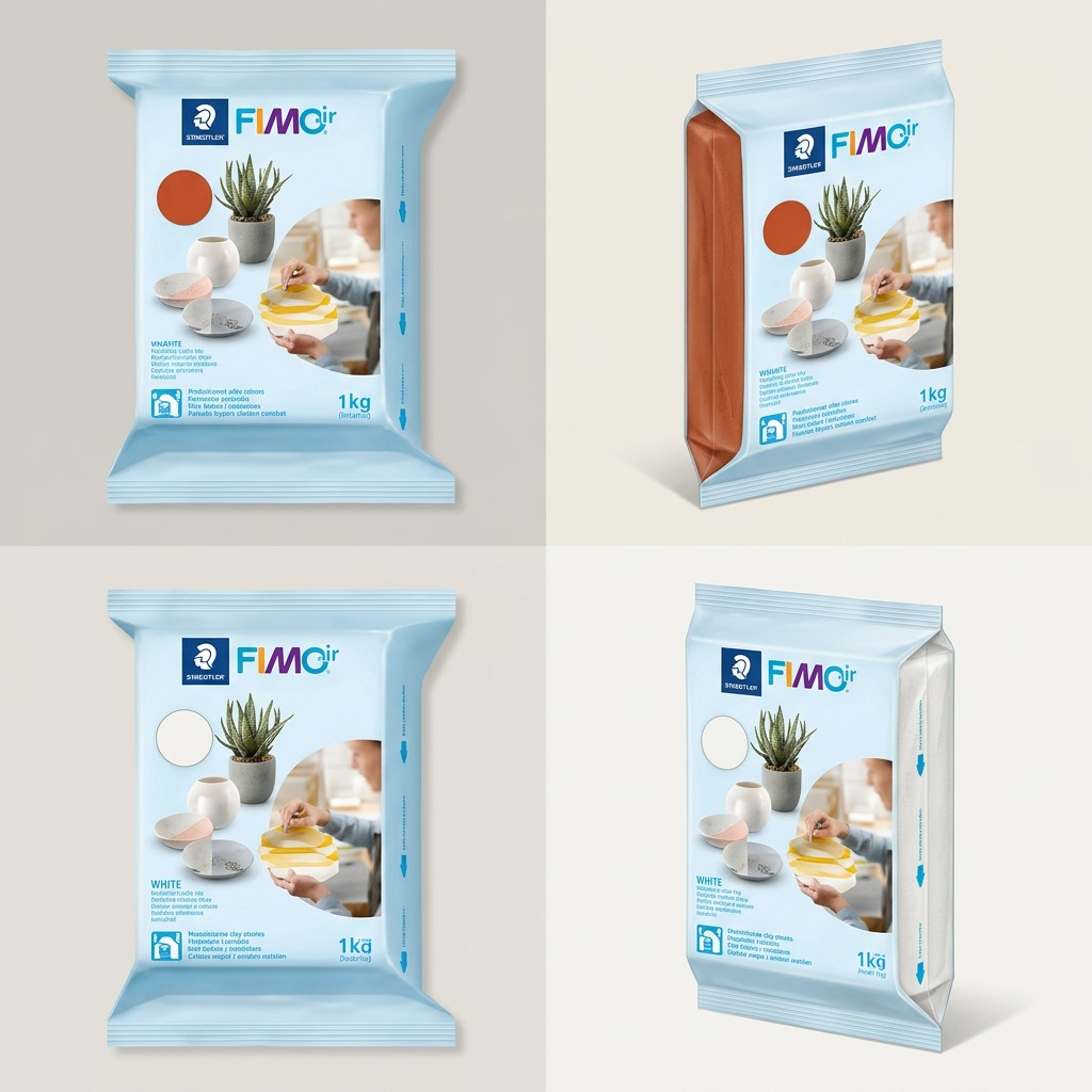 FIMOair – Pâte terre cuite 1 kg, réf. 8101-76 — vue 5