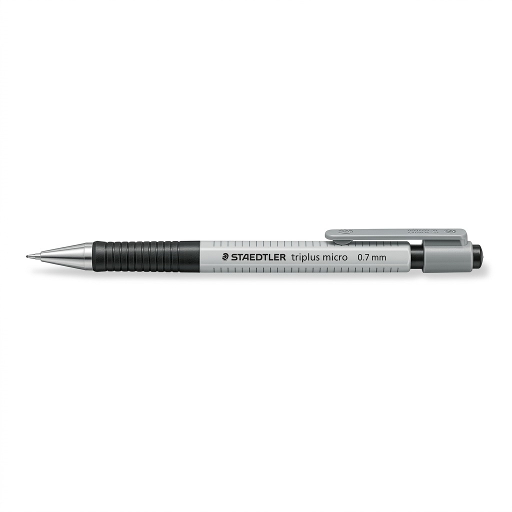 STAEDTLER triplus – Porte-mine 0,7 mm pêche, réf. 77427-80A6 — vue sur fond clair