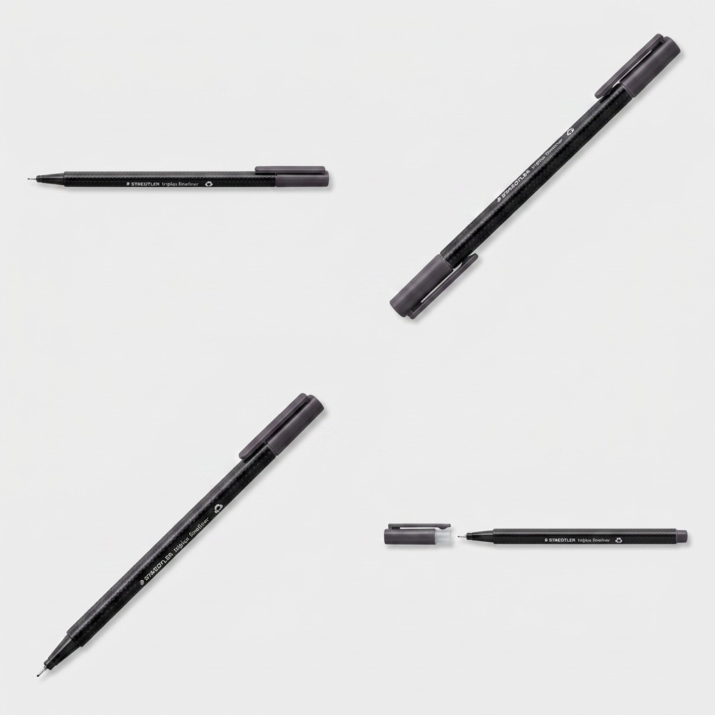 STAEDTLER triplus fineliner – Fineliner 0,3 mm gris clair, réf. 334-8-A7 — vue 5