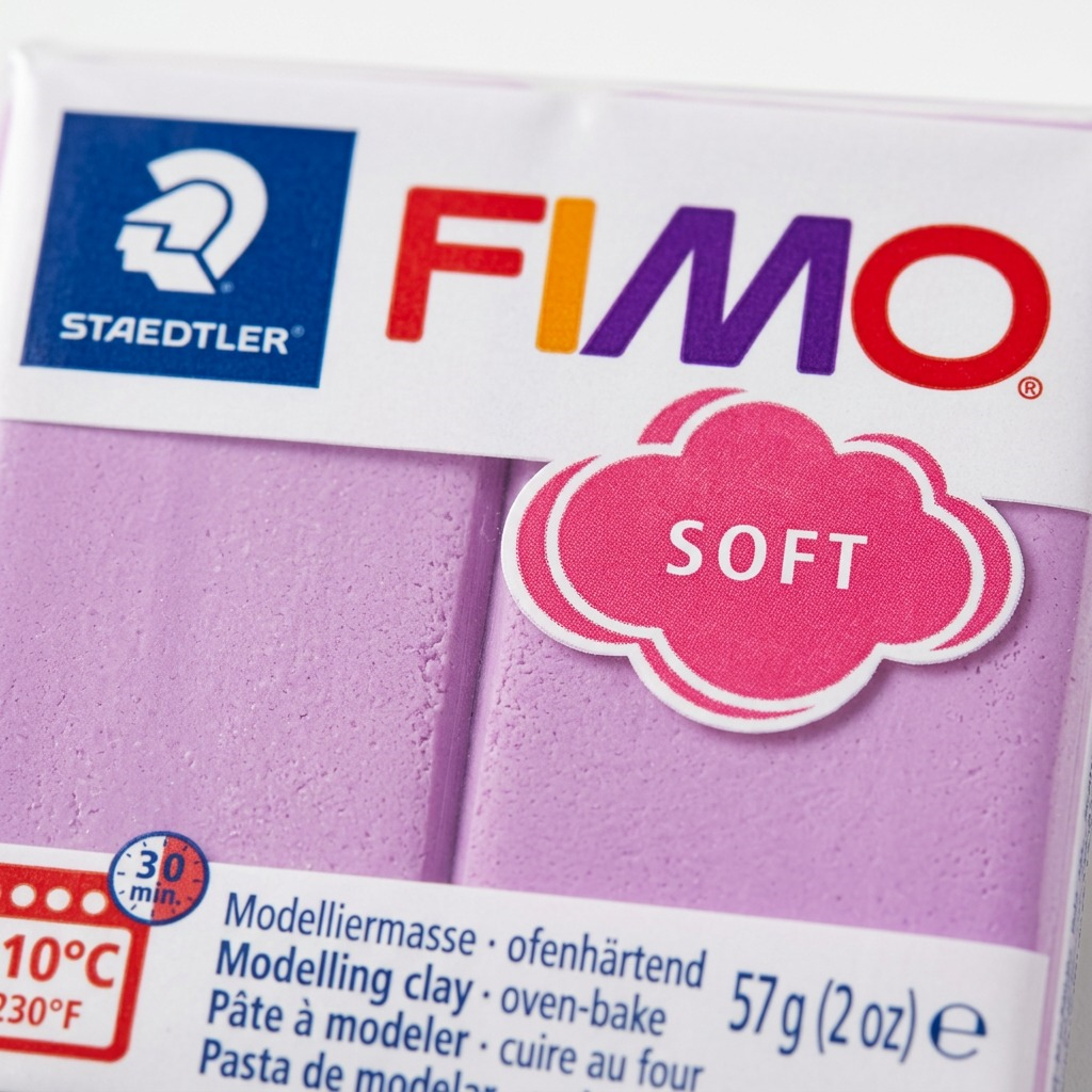 FIMO Soft – Pâte lavande 57 g, réf. 8020-62 — détail du produit