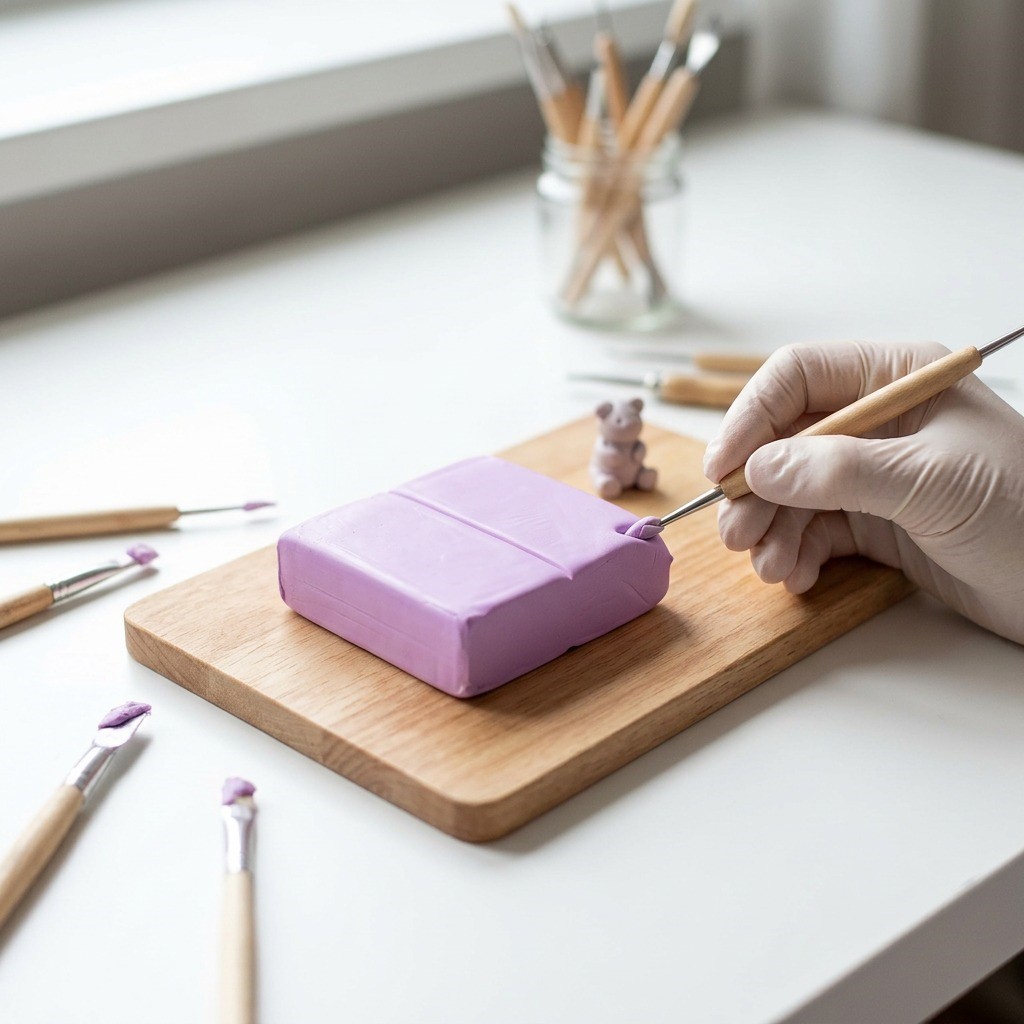 FIMO Soft – Pâte lavande 57 g, réf. 8020-62 — détail du produit