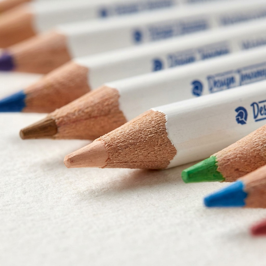 STAEDTLER 18 crayons aquarellables, 3 mm, réf. 12781M18A6 — gros plan des détails