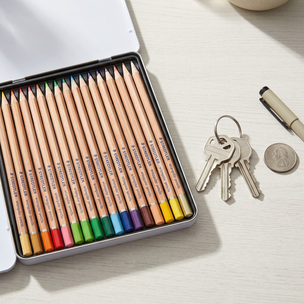 STAEDTLER 18 crayons aquarellables, 3 mm, réf. 12781M18A6 — vue du produit 7
