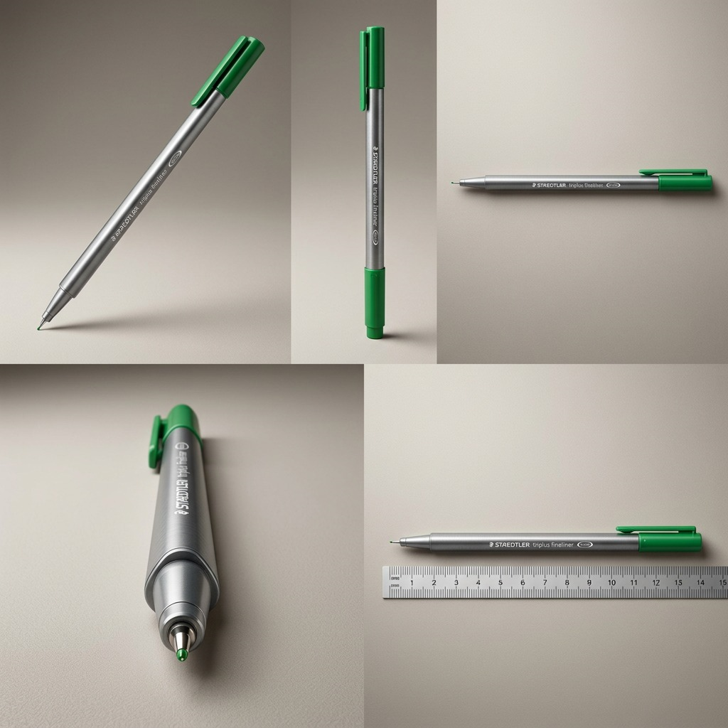 STAEDTLER triplus fineliner – Fineliner vert 0,3 mm, réf. 334-5-A7 — vue 5