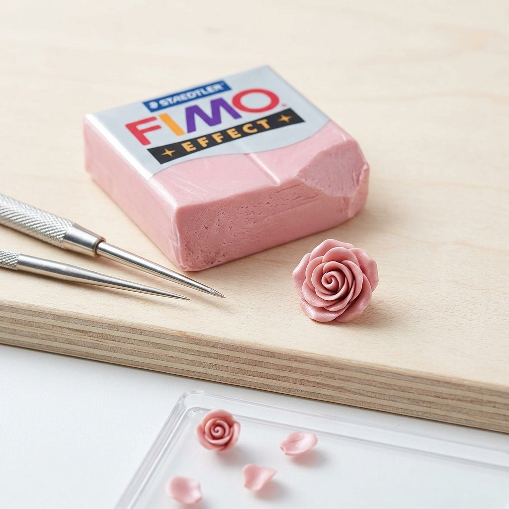 FIMO Effect – Pâte quartz rose 57 g, réf. 8020-206 — vue 4