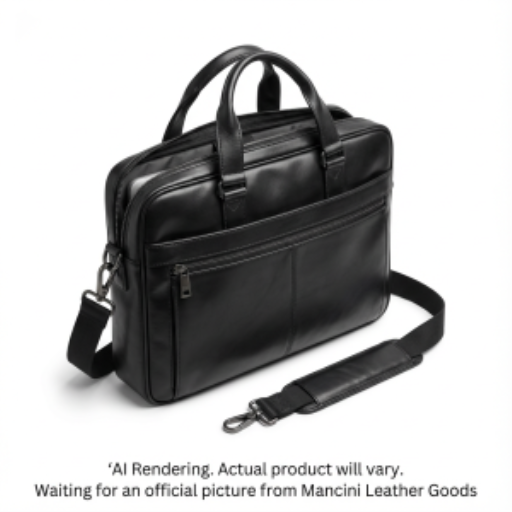 Porte-documents Buffalo noir pour portable 15,6 po – Mancini, référence 99-54808-BLACK