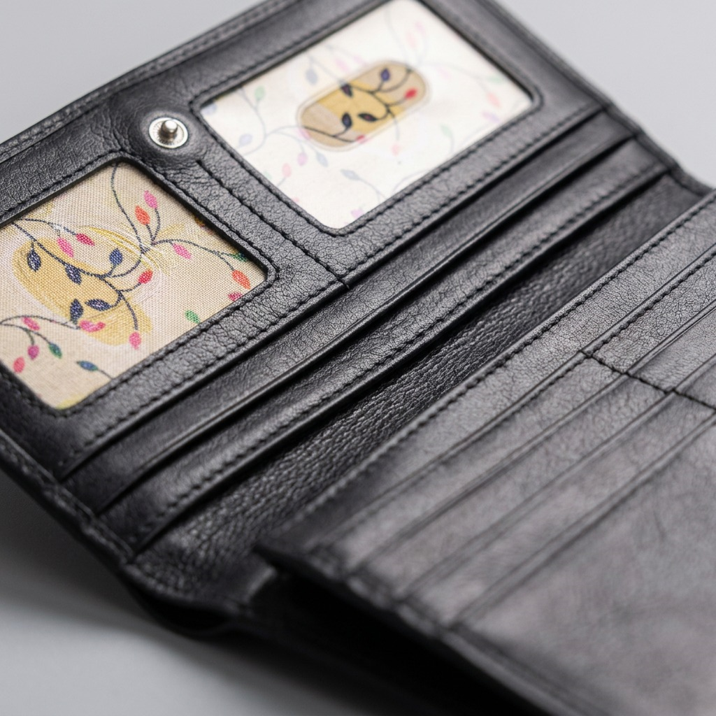 Portefeuille Casablanca noir à trois volets RFID – Mancini, référence 8700296-BLACK