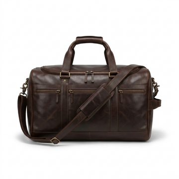 Sac de voyage à main brun – Mancini, référence 99-5473-BROWN