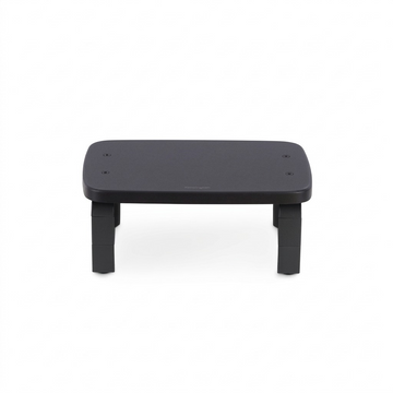 Kensington SmartFit Monitor Stand, black ergonomic riser with adjustable height blocks.