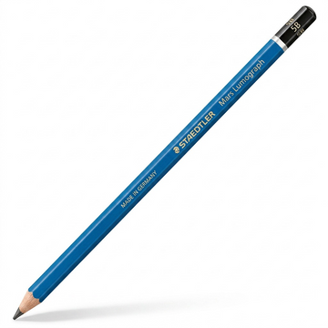 STAEDTLER Mars Lumograph – Crayon graphite 5B, réf. 100-5B-35 — vue du produit sur fond clair
