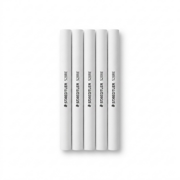 STAEDTLER – Lot de 5 recharges pour gomme rétractable 528 11, réf. 528REBK5A6 — vue sur fond clair