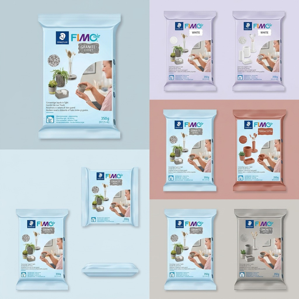 FIMOair – Pâte effet granit 350 g, réf. 8150-G8 — vue 5
