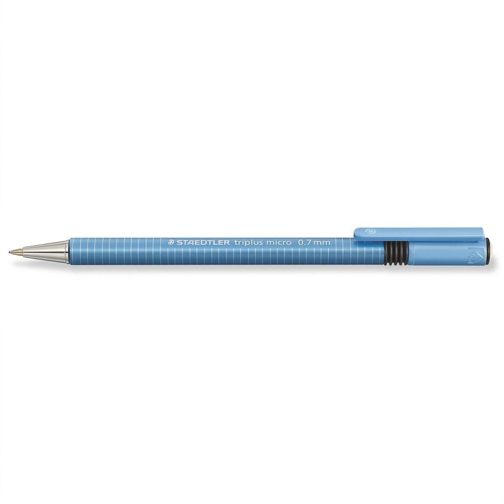 STAEDTLER triplus – Porte-mine 0,7 mm bleu, réf. 77427-30A6 — vue sur fond clair