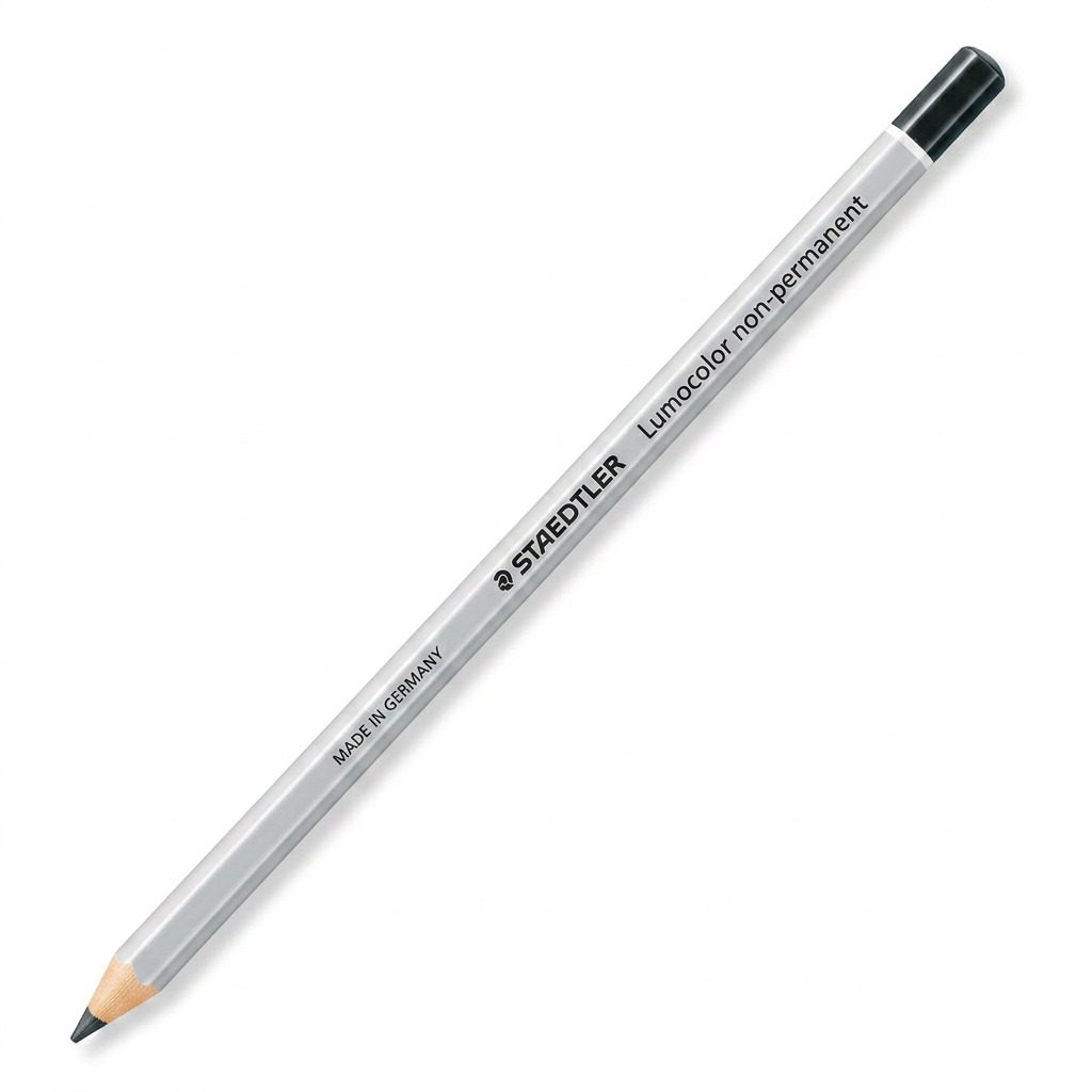 STAEDTLER Omnichrom – Crayon de couleur noir, réf. 108-9-10 — vue du produit sur fond clair