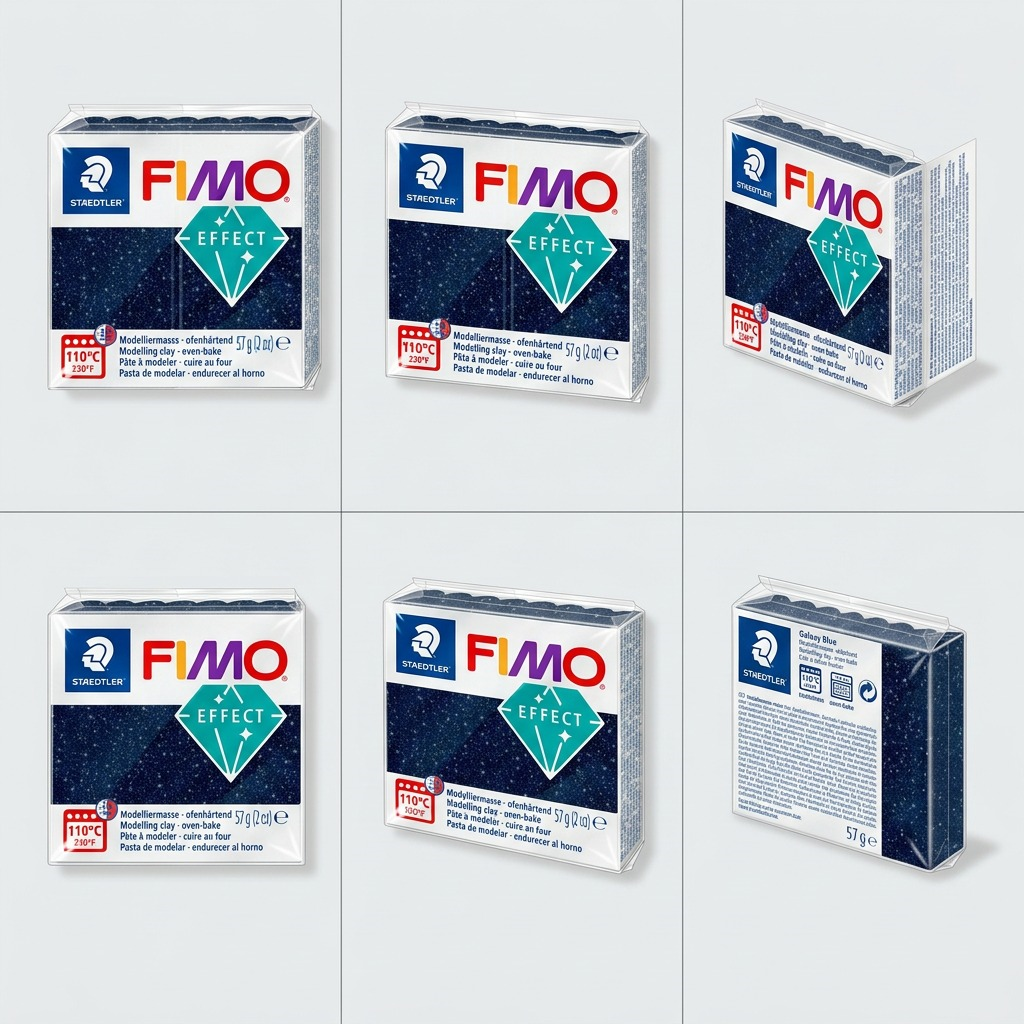 FIMO Effect Galaxy – Pâte bleue 57 g, réf. 8010-352 — vue 5