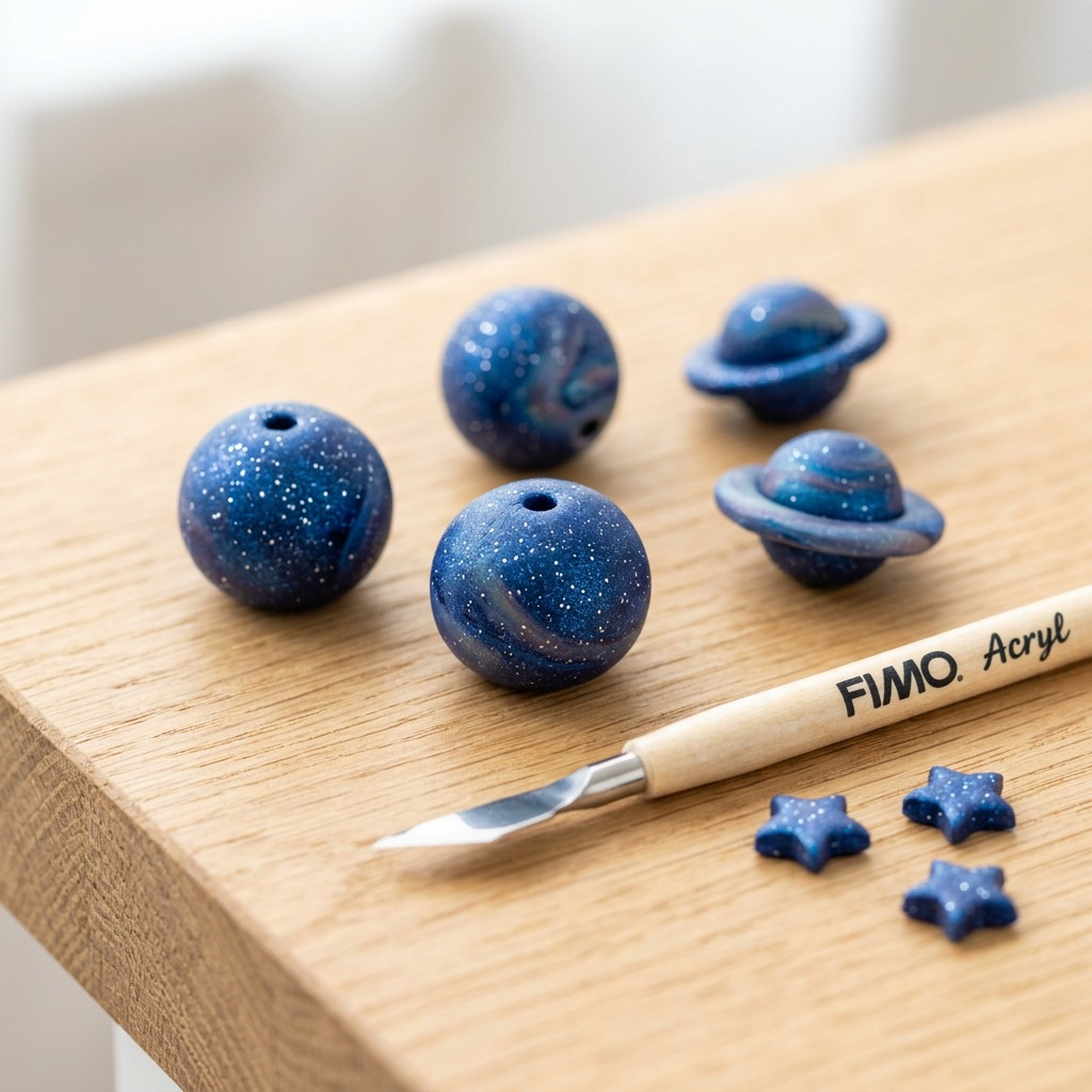 FIMO Effect Galaxy – Pâte bleue 57 g, réf. 8010-352 — vue 4