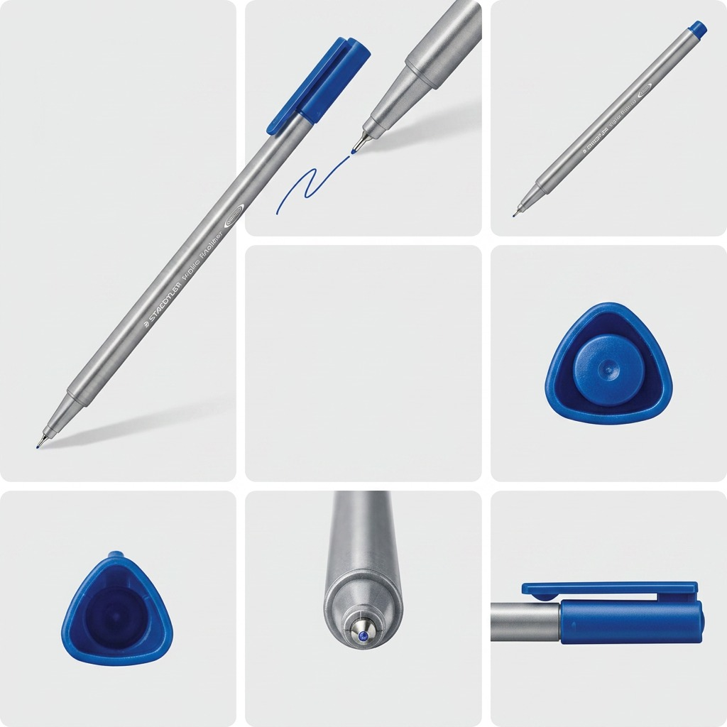 STAEDTLER triplus fineliner – Fineliner bleu 0, réf. 334-3-A7 — vue du produit 5