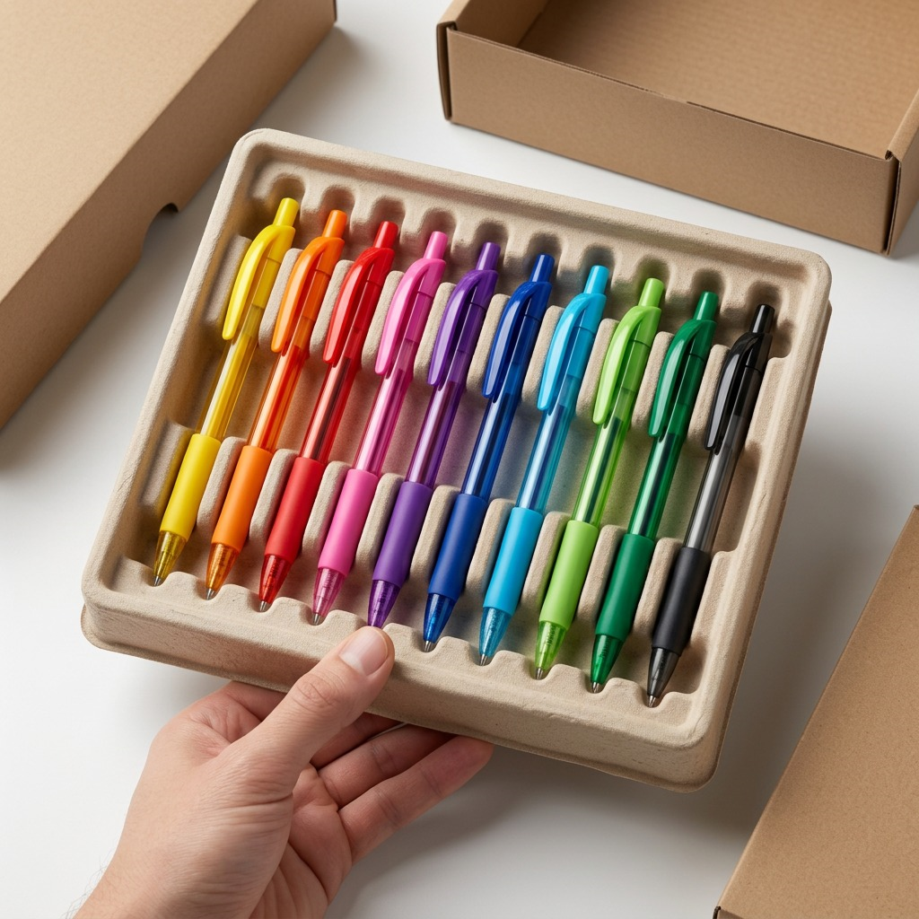 STAEDTLER Lot de stylos à bille rétractables triangulaires, réf. 4230TB10A6 — vue 7