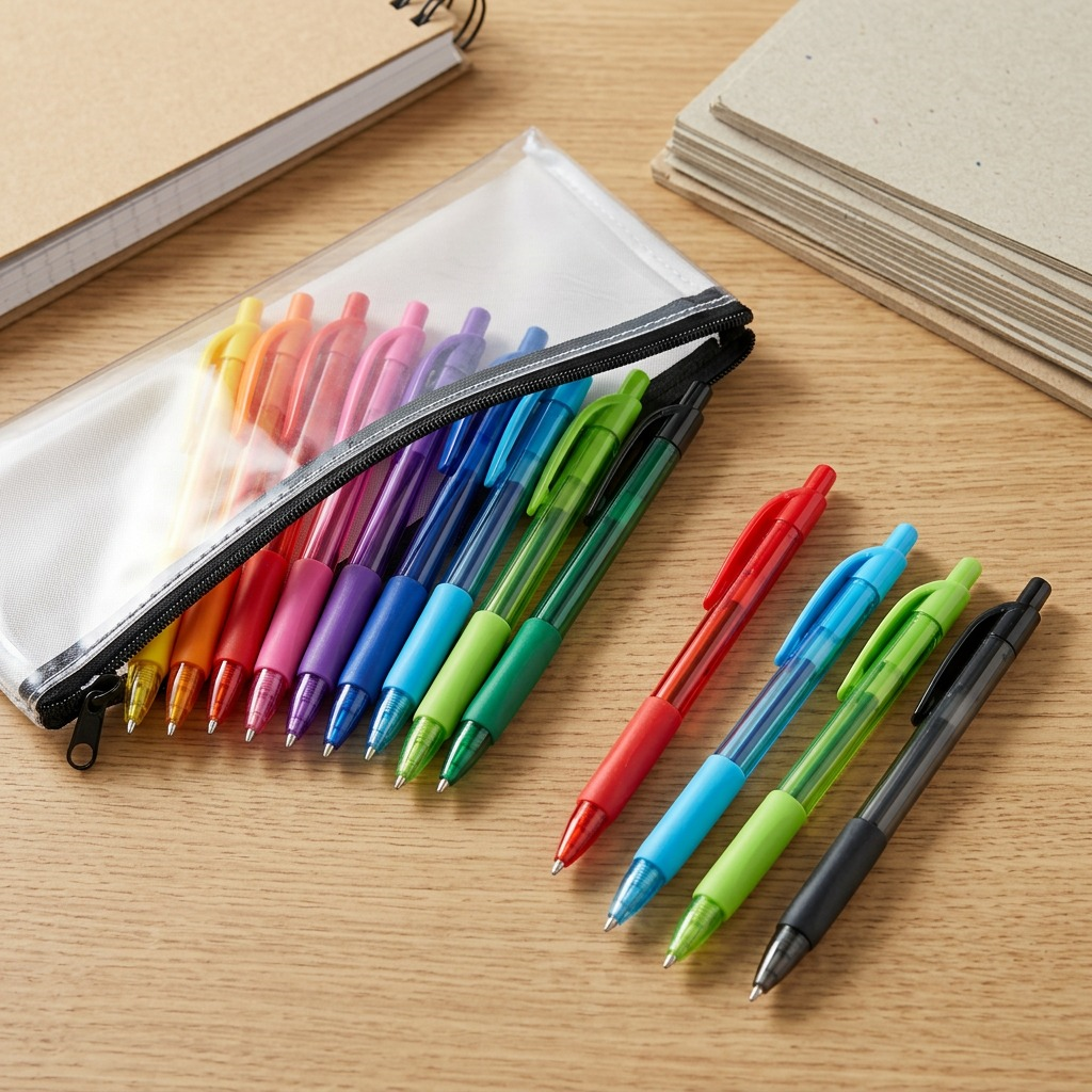 STAEDTLER Lot de stylos à bille rétractables triangulaires, réf. 4230TB10A6 — vue 4