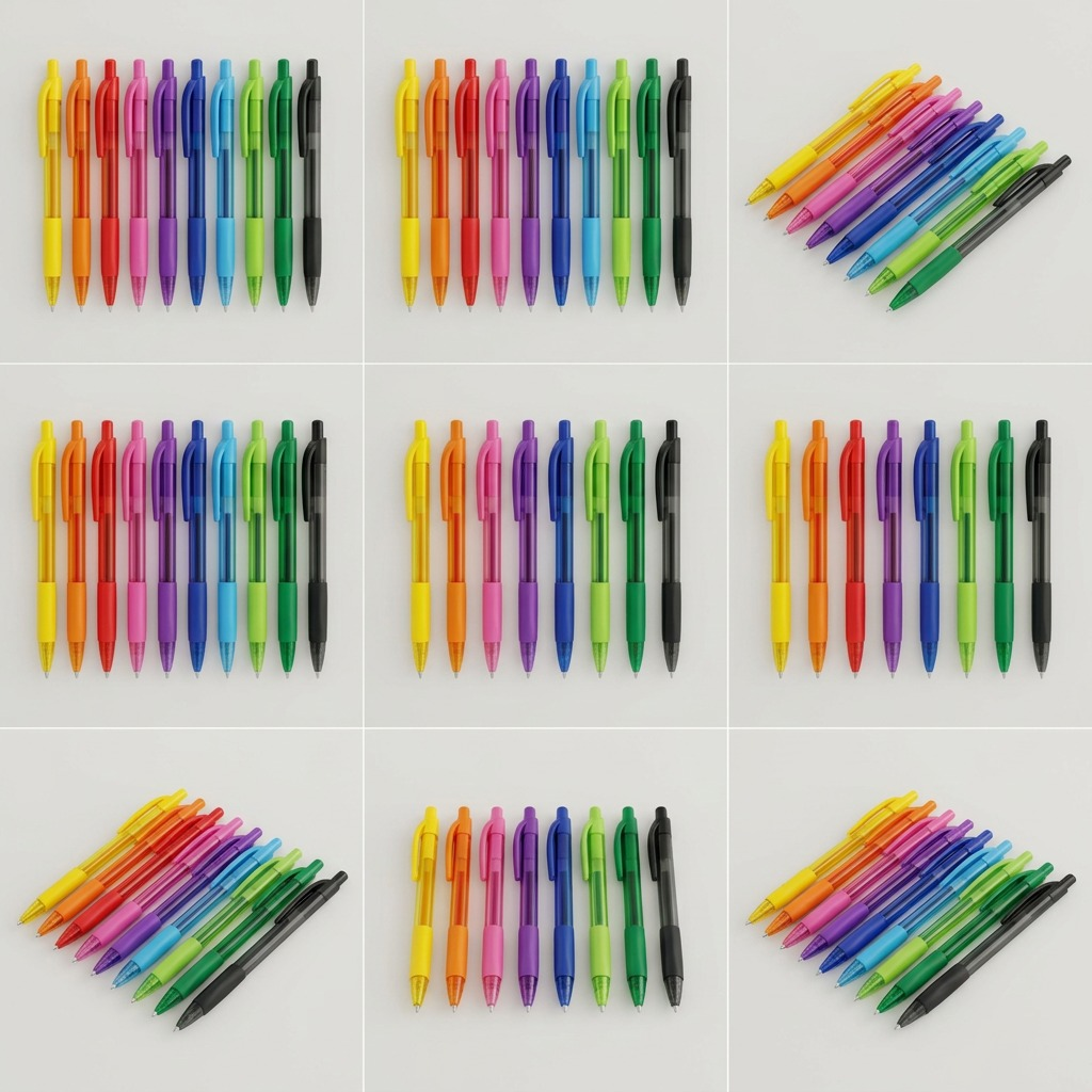 STAEDTLER Lot de stylos à bille rétractables triangulaires, réf. 4230TB10A6 — vue 5