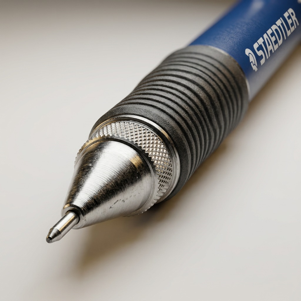STAEDTLER – Porte-mine graphite 0,7 mm, réf. 760-07 — gros plan des détails
