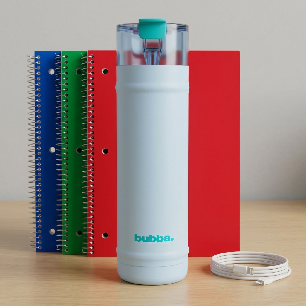 Daydreamin' 24oz Insulated Stainless Steel Water Bottle hero shot on pure white backdrop.