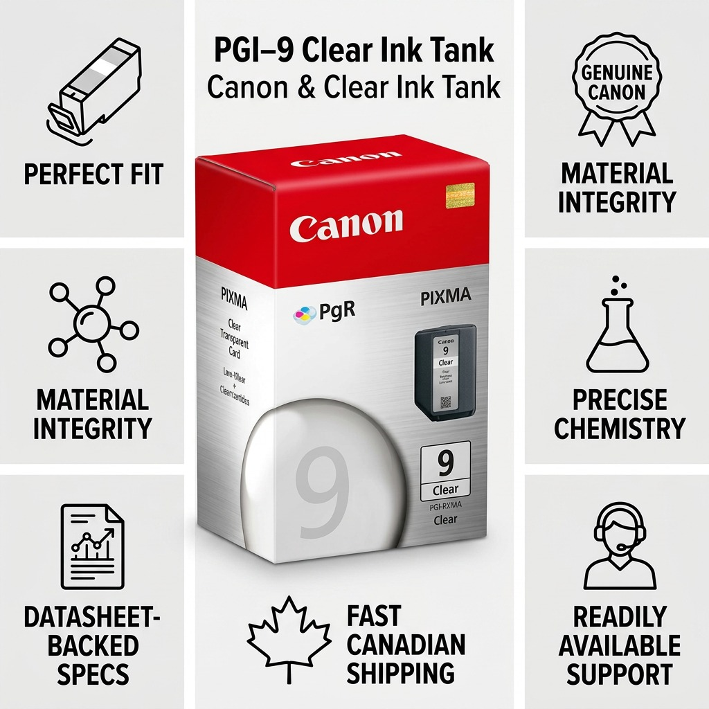 Canon PGI-9 Clear – Cartouche d’encre transparente – 2442B002